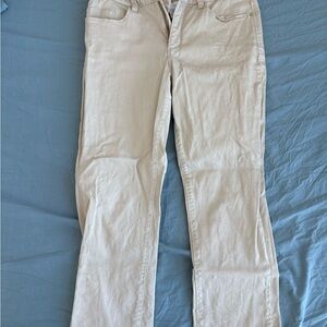 Women's Cream Santana Jeans- size 10